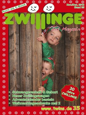 cover image of Zwillinge--das Magazin November/Dezember 2018